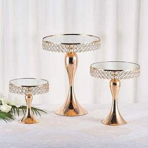 Modern Cake <b>stand</b> best finishing material stainless steel shape round farm house style premium quality cake <b>stand</b> party <b>hall</b> - Product Image 4