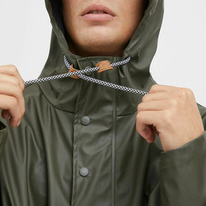 Veste coupe-vent unisexe, imperméable et légère, idéale pour les voyages et la randonnée, fabrication OEM personnalisée - Product Image 4