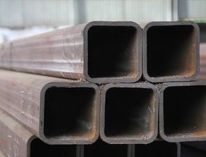 Tubo cuadrado de acero dulce, sección hueca de acero al carbono, tubo metálico estructural para construcción - Product Image 4