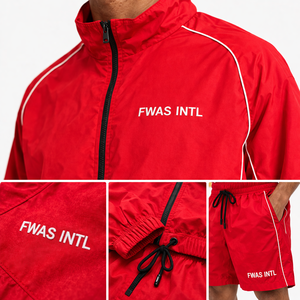 Veste coupe-vent légère 100 % polyester, imperméable et confortable, pour entraînement de football, sports de plein air, vestes pour hommes - Product Image 5