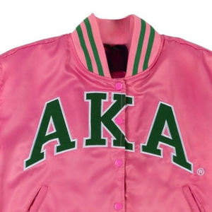To Be An Pink <b>Vintage</b> <b>Bomber</b> <b>Jacket</b> Women Casual Retro Varsity Outerwear Lightweight Streetwear Zip Up Fashion Coat - Product Image 6