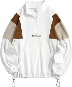 Sweat-shirt d'hiver pour homme en coton 100% avec impression de logo personnalisée, coupe ample décontractée, écologique et respirant – Meilleures ventes - Product Image 5