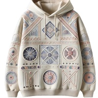 Sweat à capuche d'hiver brodé pour homme et femme, motif uni, tissu polaire, impression numérique personnalisable, imperméable