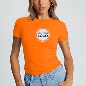 Camisetas para Mujer, Dama y Niña, 65% Algodón, 35% Poliéster - Product Image 2