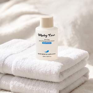 [Danaplan] WhaleyCare All-in-One Bath & <b>Shampoo</b> & Conditioner 50ml Children Shower Gel Tear Free Daily Moisture Soap - Product Image 2