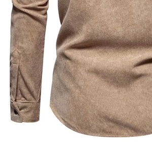 Chemise habillée à manches longues de haute qualité en gros – Chemise confortable à manches longues, grande quantité disponible, chemise d'entreprise à manches longues - Product Image 5