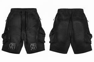 Shorts Cargo Décontractés Vintage Personnalisables avec Logo – Coton Respirant Séchage Rapide Multi-Poches avec Cordon de Serrage Longueur Genou Coupe Ample pour l'Été et la Gym - Product Image 2