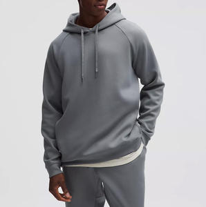 Sudaderas con Capucha Extra Grandes Unisex de Alta Calidad, Algodón Grueso de 350g, Felpa Lisa Teñida, Tejido de Punto, Manga Larga, con Bolsillo, para Invierno - Product Image 1