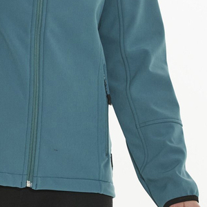Veste softshell pour femme avec logo personnalisé, imperméable, coupe-vent, doublure en microfleece 3 couches, col montant, fermeture éclair, hiver, extérieur - Product Image 5