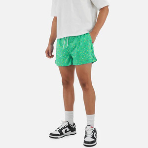 Shorts pour hommes tendance, style streetwear, longueur 5 pouces, tissu en maille polyester, respirabilité améliorée, taille élastique, confort maximal - Product Image 3