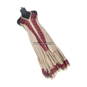 Vestido de Noche Elegante para Mujer, Estilo Hippie Bohemio, Estampado Antiguo, Sin Mangas, Vestido de Verano con Espalda Descubierta y Estampado Floral - Product Image 1