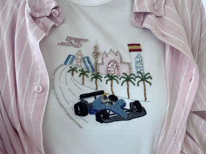 เสื้อครอปท็อปปักลายผ้าฝ้ายสไตล์โบฮีเมียน งานแฮนด์เมดคุณภาพสูง ปรับแต่งได้ ลายเรขาคณิต เหมาะสำหรับฤดูใบไม้ผลิและฤดูใบไม้ร่วง สำหรับงานปาร์ตี้ - Product Image 2