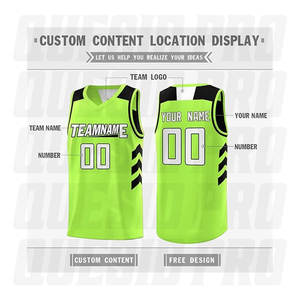 Camiseta de Baloncesto al por Mayor, Ropa Deportiva, Camiseta de Baloncesto Estadounidense, Impresión por Sublimación, Camiseta Reversible, Ropa Deportiva por Sublimación - Product Image 3