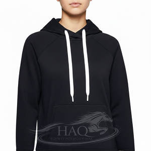 Sweat à capuche en molleton épais surdimensionné pour femme, style streetwear, chaud pour l'hiver, décontracté et tendance, OEM ODM Marque Privée - Product Image 3