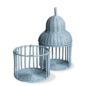 Beautiful Handwoven Rattan <b>Basket</b> for Eid <b>Gifts</b> and Festive Display Luxurious Natural Wicker Ramadan <b>Basket</b> - Product Image 2