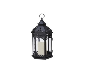 Classic Moroccan Customized Size Factory Bulk Selling Metal Candle <b>Lantern</b> With <b>Black</b> Finish Candle <b>Lantern</b> for Home Decor - Product Image 4