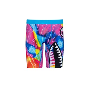 New Style Men's Mid Waist <b>Compression</b> Shorts Solid Blank Sublimation Gym Outdoor Casual Shorts on Sale - Product Image 1