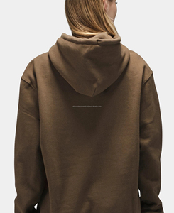 เสื้อฮู้ดโอเวอร์ไซส์ ยูนิเซ็กซ์ ผ้าฝ้ายฟลีซ 100% หนัก 400 กรัม สำหรับฤดูหนาว ทรงไหล่ตก คอกลม แบบสวมหัว ลายเรียบ ระบายอากาศได้ดี พิมพ์ลายดิจิตอล - Product Image 6