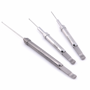 Jauge de profondeur chirurgicale pour traumatologie orthopédique, pour une mesure fiable de la profondeur des vis osseuses, de la profondeur des trous de perçage et de la longueur des implants - Product Image 1