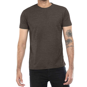 บริการขายส่ง OEM เสื้อยืดออกกำลังกายผู้ชายแบบกำหนดเอง ผ้าฝ้าย 100% เสื้อยืดเปล่า แขนสั้น ทรงปกติ ระบายอากาศได้ดี สำหรับเล่นกีฬาและฟิตเนส - Product Image 5
