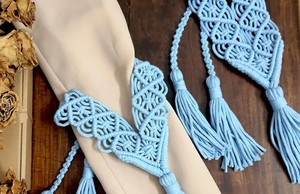 Ensemble de 2 attaches de rideaux à pompons - Supports décoratifs pour rideaux - Product Image 2