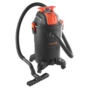 Aspiradora de taller húmeda/seca de 8 galones, 4.5 HP de pico, 900W de potencia de entrada, 1.25 con autolimpieza, doble filtro, portátil, 1 botón - Product Image 1