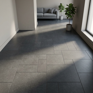 Carreaux de sol en porcelaine 3D R11 Surface Blue Stone Natural Concrete et carreaux de terrazzo en ardoise composée numérique mat pour extérieur et parking - Product Image 6