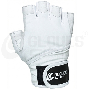 Custom Designed Leather Gym Fitness <b>Gloves</b> with Non-Slip Adjustable Wrist Strap for <b>Weight</b> Lifting & Body Building- - Product Image 6