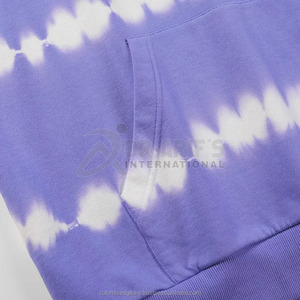 Sudadera con capucha de gran tamaño con lavado ácido para hombre, sudaderas de invierno de gran tamaño con logotipo personalizado con impresión digital, sudaderas con capucha teñidas lisas al por mayor - Product Image 4
