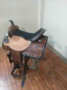 อานขี่ม้าหนังแท้สำหรับผู้ใหญ่ทำจากหนังแท้ดีไซน์คาวบอยออกแบบได้ตามที่ต้องการ - Product Image 3