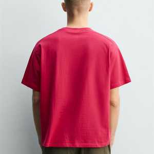 Camiseta de Jersey Transpirable con Cuello Redondo y Corte Holgado para Hombre |   Camiseta Casual de Manga Corta 100% Algodón |   OEM/ODM Venta al por Mayor Personalizada en Blanco - Product Image 6