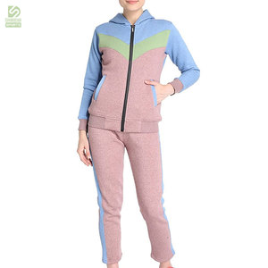 Fabricante Pakistaní, Chándal Casual de Invierno para Mujer, Impermeable, 100% Fibra de Bambú, Color Sólido, con Cierre de Cremallera - Product Image 4