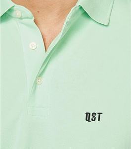 Camisas de Golf de Verano para Hombre, Estilo Europeo Americano, Sólidas, Casuales, de Negocios, de Secado Rápido, con Botones al Frente, de Spandex/Poliéster, Manga Corta - Product Image 4