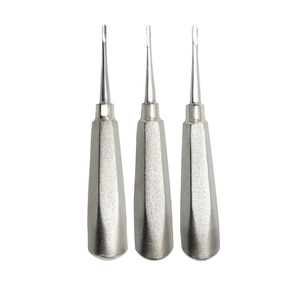 Juego de 6 Elevadores Dentales Manuales para Extracción de Raíces, Acero Inoxidable, Agarre Ergonómico, Instrumentos para Extracción de Dientes, Uso Clínico - Product Image 3