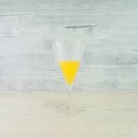 [Holar] Taiwán hizo 7 "alto ámbar claro plástico vino Martini copas para bares restaurantes hoteles hogar comedor