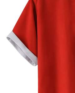 เสื้อเชิ้ตแขนสั้นพิมพ์ลายแก้วไวน์สีแดงขาวแบบกำหนดเอง สำหรับงานปาร์ตี้ลำลองฤดูร้อนบุรุษ รับผลิตตามสั่ง OEM จำหน่ายส่งจำนวนมาก - Product Image 6