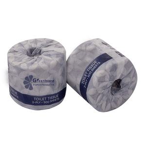 Professional Series 2-Ply Embossed Toilet <b>Paper</b> Private Label Eco-Friendly Collection - Product Image 3