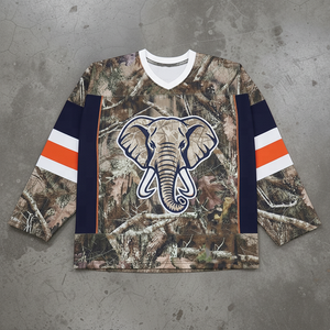 เสื้อฮอกกี้ลายพรางเดดวูด พิมพ์ลายแบบซับลิเมชั่นเต็มตัว พร้อมลายกราฟิกนกอินทรีแบบสกรีนพิมพ์ สำหรับเด็ก - Product Image 5