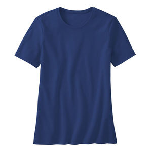 Camiseta de corte cuadrado para mujer, moderna, de forma relajada, informal, para un look cómodo de uso diario. - Product Image 1