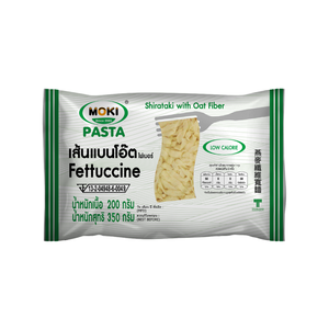 Pasta Linguine de Fibra de Avena MOKI, Baja en Calorías, Baja en Sodio, Sin Gluten, Shirataki, Cocina Instantánea, Procesada y Refinada, Empaquetada a Granel en Caja - Product Image 1
