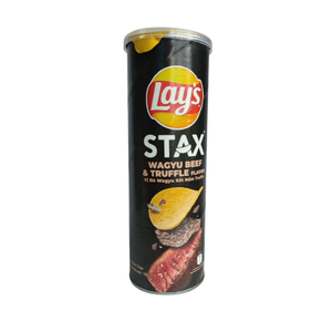 Wholesale Lay's Stax Wagyu Beef & Truffle <b>Potato</b> Chips 90g Halal Crispy <b>Potato</b> Snack Competitive Price Export - Product Image 1