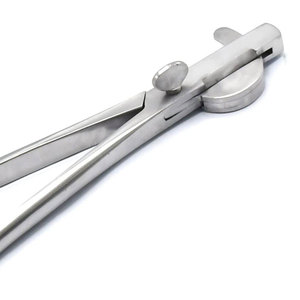 เครื่องมือผ่าตัดสัตว์คุณภาพสูงแบบกำหนดเอง ทำจากสแตนเลสสตีล ใช้ซ้ำได้ สำหรับทำให้สัตว์เป็นตัวอ่อน แบบ Double Crush ทนทาน - Product Image 2