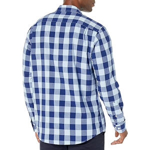 เสื้อเชิ้ตแขนยาวผู้ชายสไตล์ลำลองสำหรับใส่ทำงาน OEM ผ้าฝ้าย 100% ระบายอากาศได้ดี ผ้าทวิล สำหรับธุรกิจ ขายส่งจากผู้ผลิต - Product Image 6