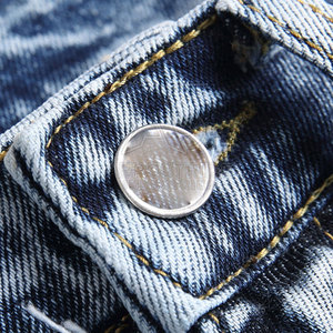 Pantalón Casual Moderno, Ajustado y Ligero, con Material Elástico 100% Algodón, Transpirable y Cómodo para el Uso Diario - Product Image 3