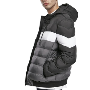 Blouson matelassé oversize trois tons, chaud et stylé pour l'hiver, style décontracté urbain - Product Image 6