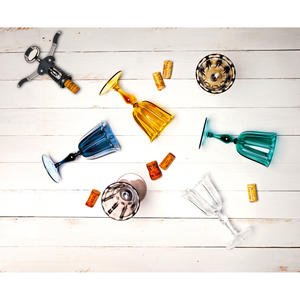 Set di 6 calici Excelsa in plastica multicolore da 25 cl Country Chic - Product Image 2