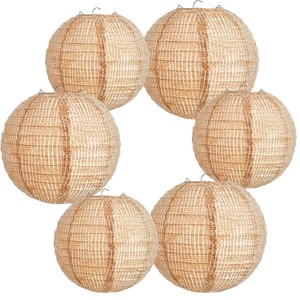 Handcrafted <b>Rattan</b> Pendant Lamps Wholesale | Natural Seagrass <b>Lanterns</b> India - Product Image 2