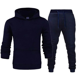 Custom Unisex High Elastic Anti-static Quick Dry Breathable 100% <b>Polyester</b> <b>Tracksuit</b> Set for Winter Sport Gym Fitness Apparel - Product Image 2