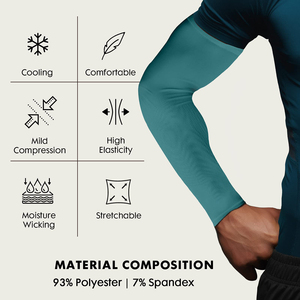 Mangas de Ciclismo Ligeras Personalizadas al por Mayor con Protección Solar UV para Hombres - Las Más Vendidas - Product Image 5