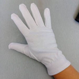 Gants maçonniques 100 % coton, doux et durables, longueur opéra, broderie personnalisée, respirants pour usage quotidien et services religieux - Product Image 4